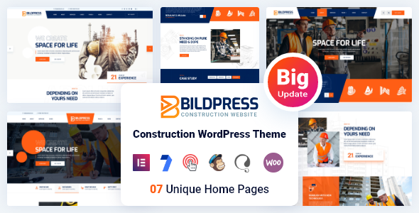BildPress - Construction WordPress Theme Logo