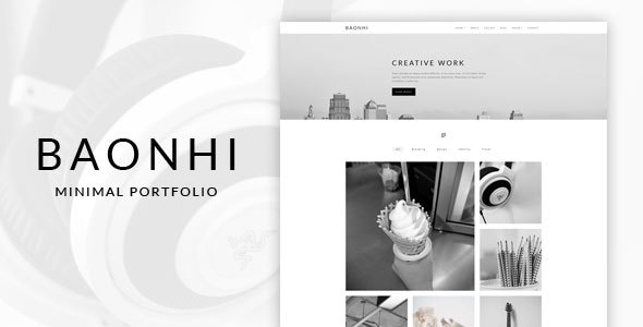 Baonhi - Minimal Portfolio WordPress Theme Logo