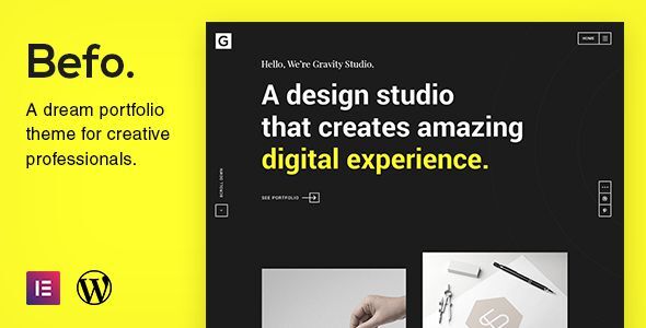 Befo - A Portfolio Theme for Creative People Logo
