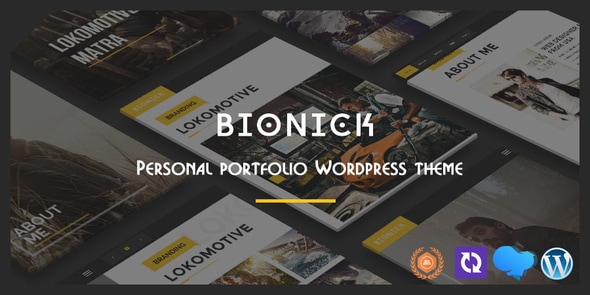 Bionick | Personal Portfolio WordPress Theme Logo