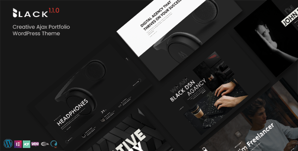 Blackdsn - Creative Ajax Portfolio WordPress Theme Logo